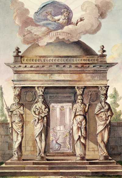 Hommage to the Eternal by French School